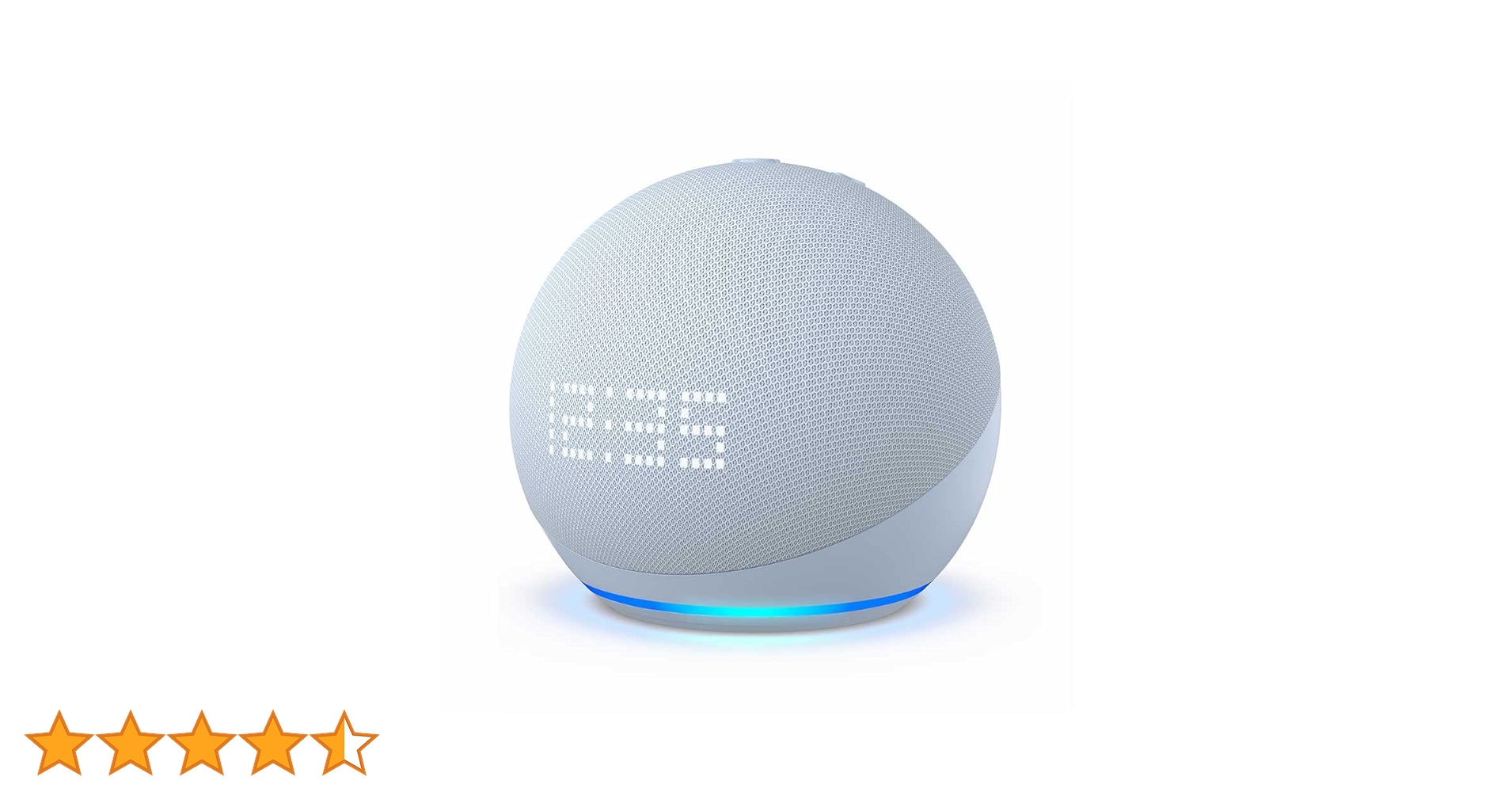 【新品】Echo Dot with clock 第5世代 クラウドブルー Amazon、第5世代「Echo Dot」「Echo Dot with Clock」を14日に